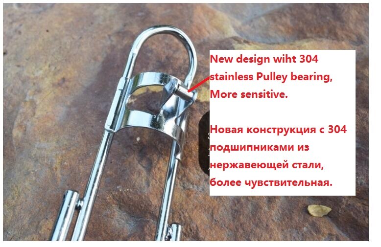 2019 New design with Pulley High Strength Steel Automatic fishing rod mount spring fishing pole holder sea rod fishing tackle