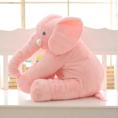 Soft Comfort Elephant Plush Toy  Accompany Sleeping Baby Sleep Child Pillow Leather Shell