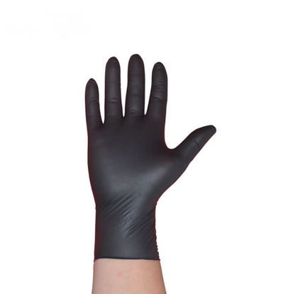 Black Nitrile Nitrile Disposable Gloves