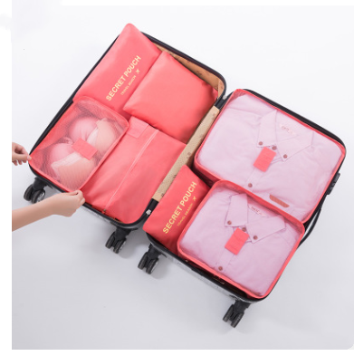 Durable Waterproof Nylon Packing Cube Travel Organizer Bag