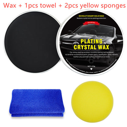 Car Diamond Crystal Wax Black Wax Coating Waxing Polishing Sewage Crystal Hard Wax