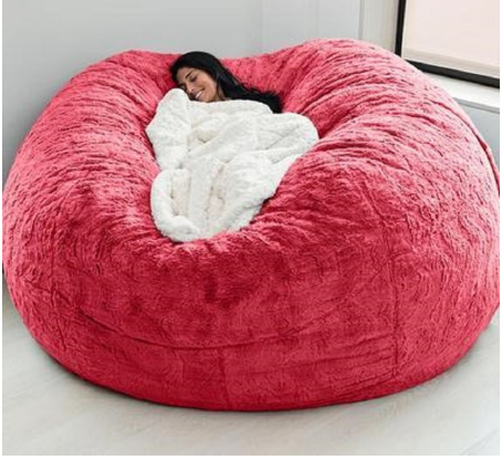 Lazy Sofa Bean Bag Chair Foam Furniture Bean Bag