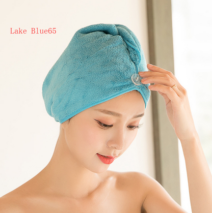 Women's Hair Dryer Cap, Absorbent Dry Hair Towel