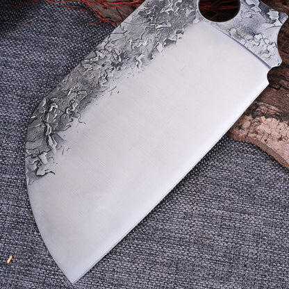 Forged Large Thick Ring Small Kitchen Knife Butcher Knife Slicing Knife