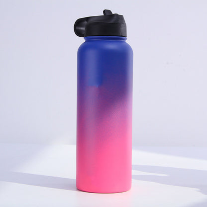 Stainless Steel Wide-mouth Outdoor Sports Vacuum Flask