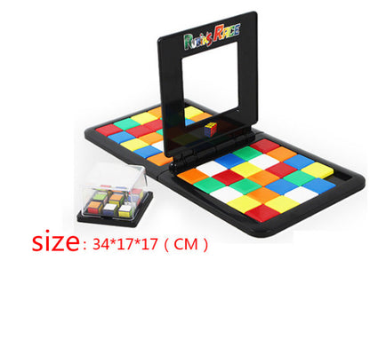 Color battle Rubik's cube parent-child interactive sports Rubik's cube game toy