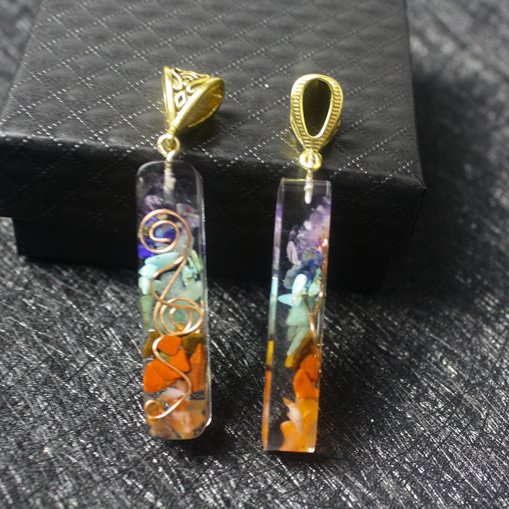 Gravel Seven Chakra Spirit Pendant