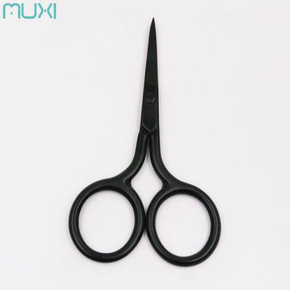 Black straight scissors