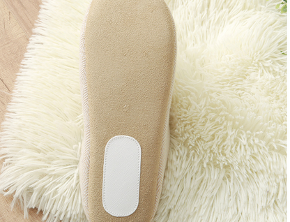 Men's Cotton Black autumn season Home Furnishing East indoor household warm slippers Muji soft bottom good anti-skid slippers