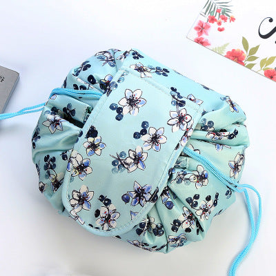 Animal Printing Large Capacity Drawstring Lazy Cosmetic Storage Bag