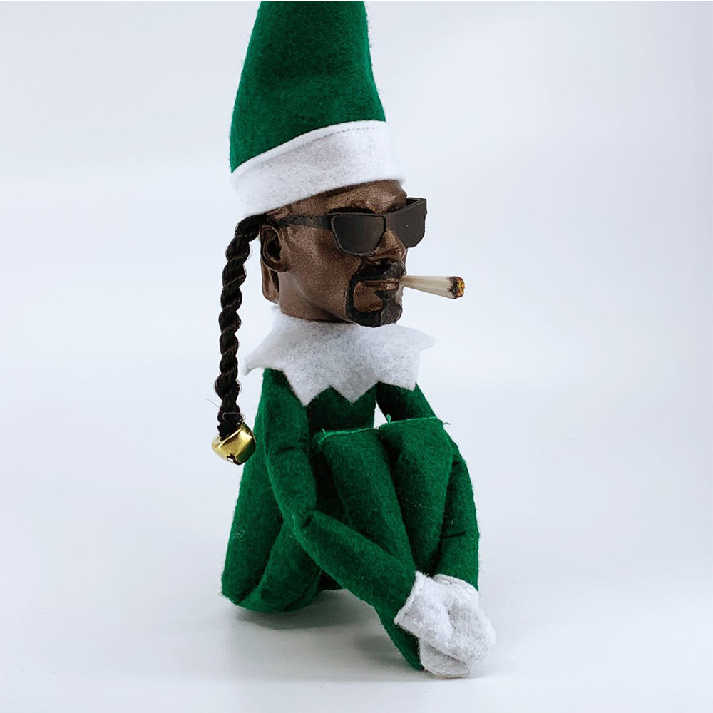 Snoop On A Stoop Christmas Elf Doll Bent Christmas Elf Doll For Home Decoration New Year Gifts Birthday Gifts