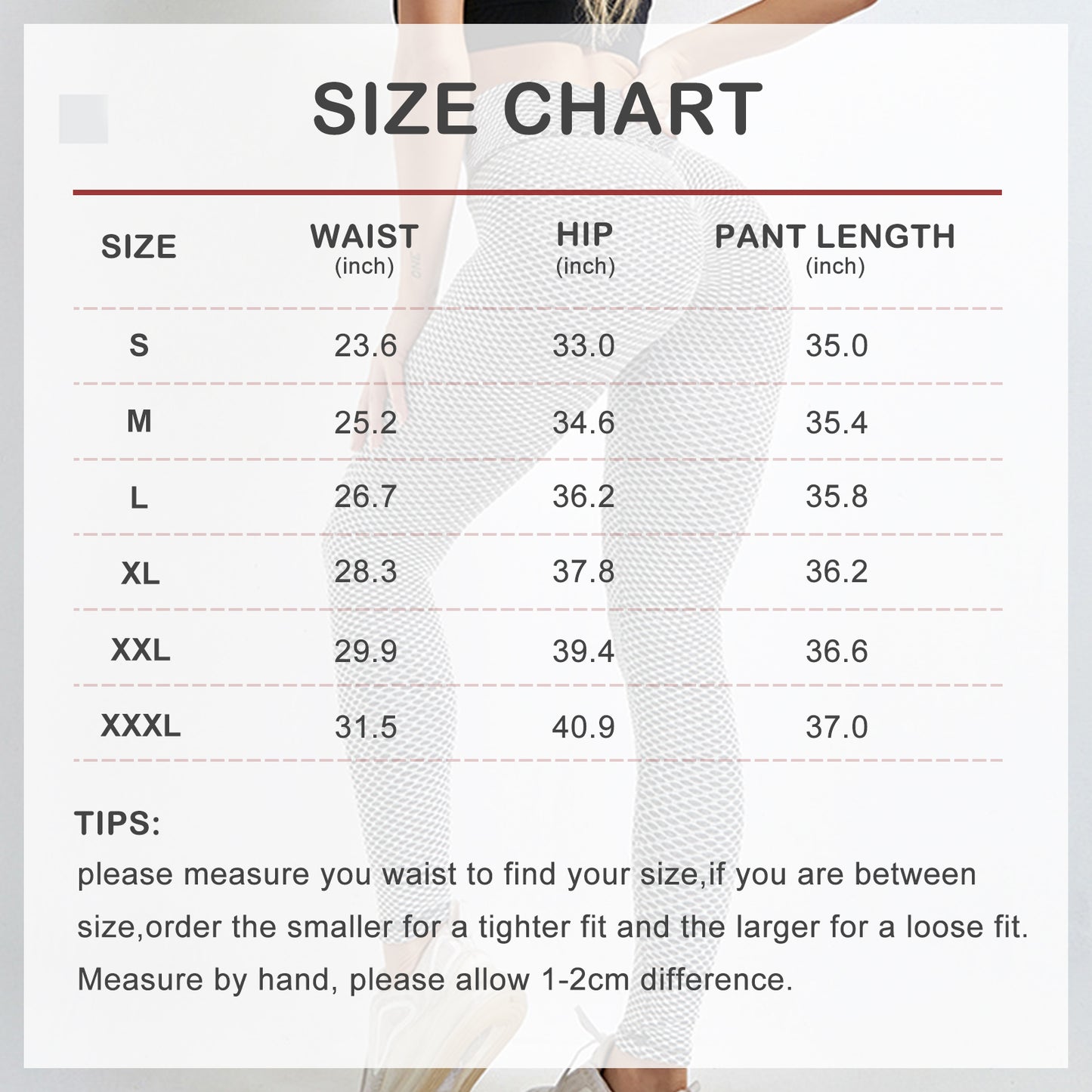 TIK Tok Leggings Women Butt Lifting Workout Tights Plus Size Sports High Waist Yoga Pants