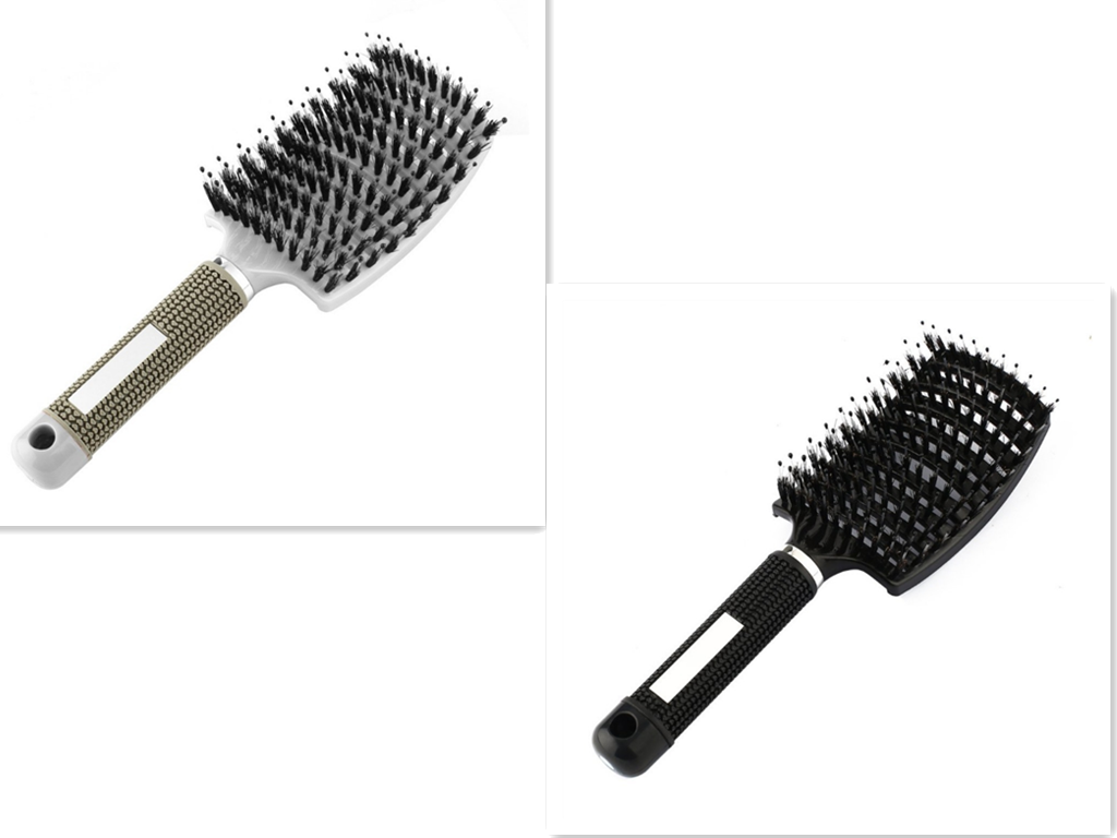 Hairbrush Anti Klit Brushy Haarborstel Women Detangler Hair Brush Bristle Nylon Scalp Massage  Teaser Hair Brush Comb