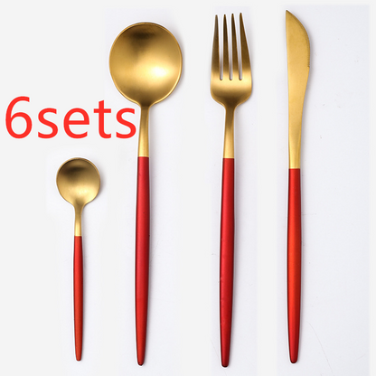 tableware stainless steel spoon set