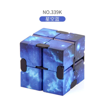 Children Kids Baby Fashion Rubik's Cube Stress Relief Toy With Star Print