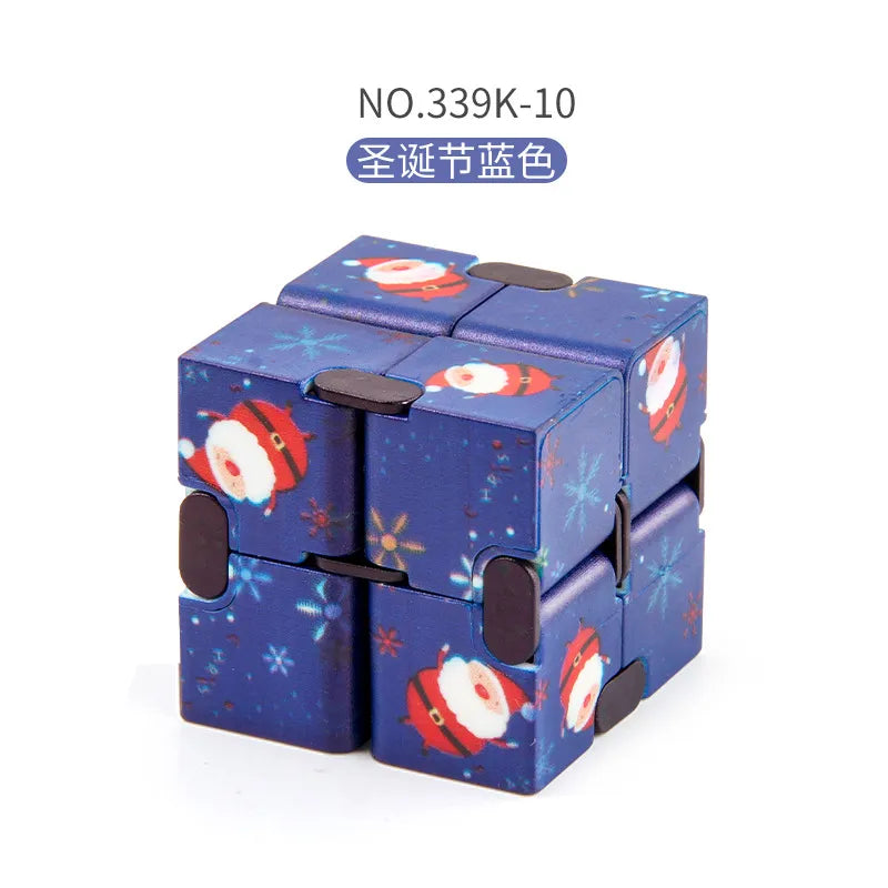 Children Kids Baby Fashion Rubik's Cube Stress Relief Toy With Star Print