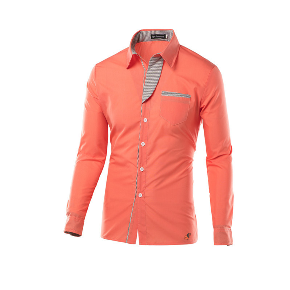 Coordinated Slim Fit Long Sleeve Shirt