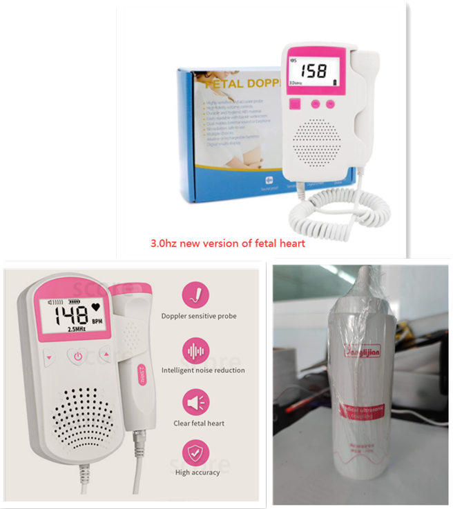 Fetal Heart Rate Monitor Home Pregnancy Baby Fetal Sound Heart Rate Detector