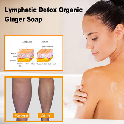 Ginger Slimming Soap Cleansing And Refreshing