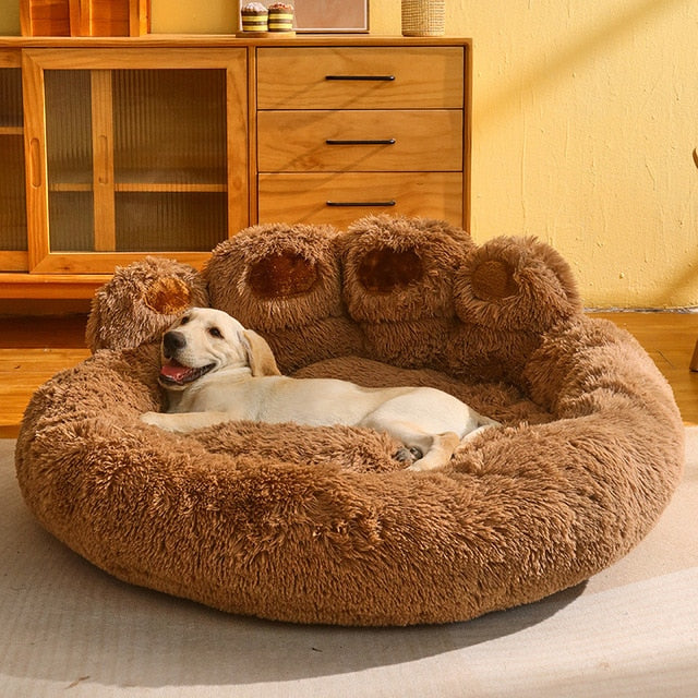 Round Pet Sleeping Cushion