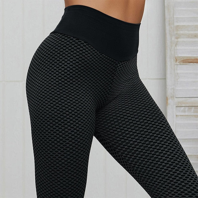 Mesh Push Up Fitness Leggings Women