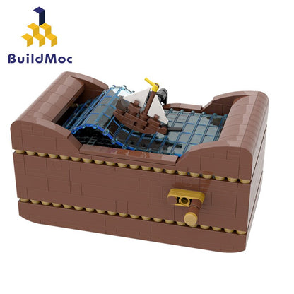 Ship At Sea Building Blocks Toy