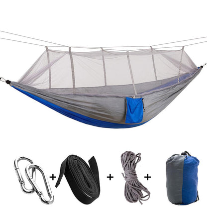 1-2 Person Camping Hammock Outdoor Mosquito Bug Net