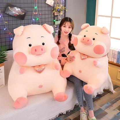 80CM Cute Soft Pig  Toys Girlfriend Gifts