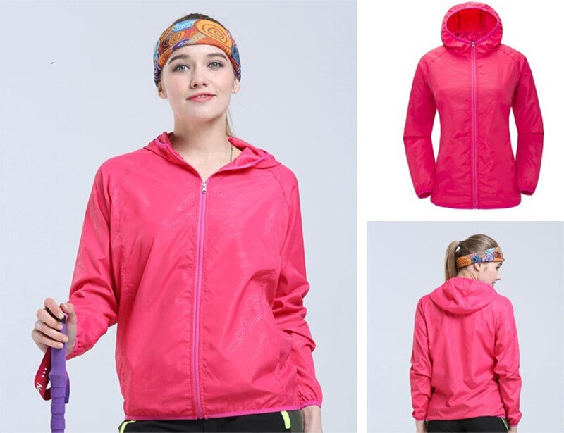 Quick-dry Unisex Windproof Hiking Jacket