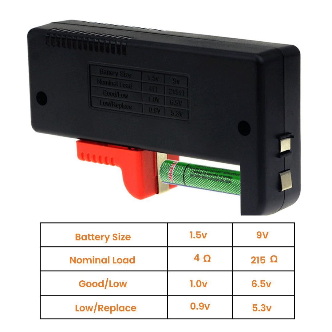 Battery Tester Checker Universal