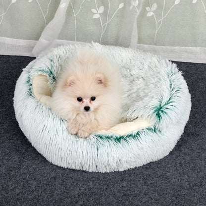 2 In 1 Long Plush Pet Bed