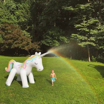 Inflatable Unicorn Water Spray