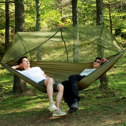 1-2 Person Camping Hammock Outdoor Mosquito Bug Net