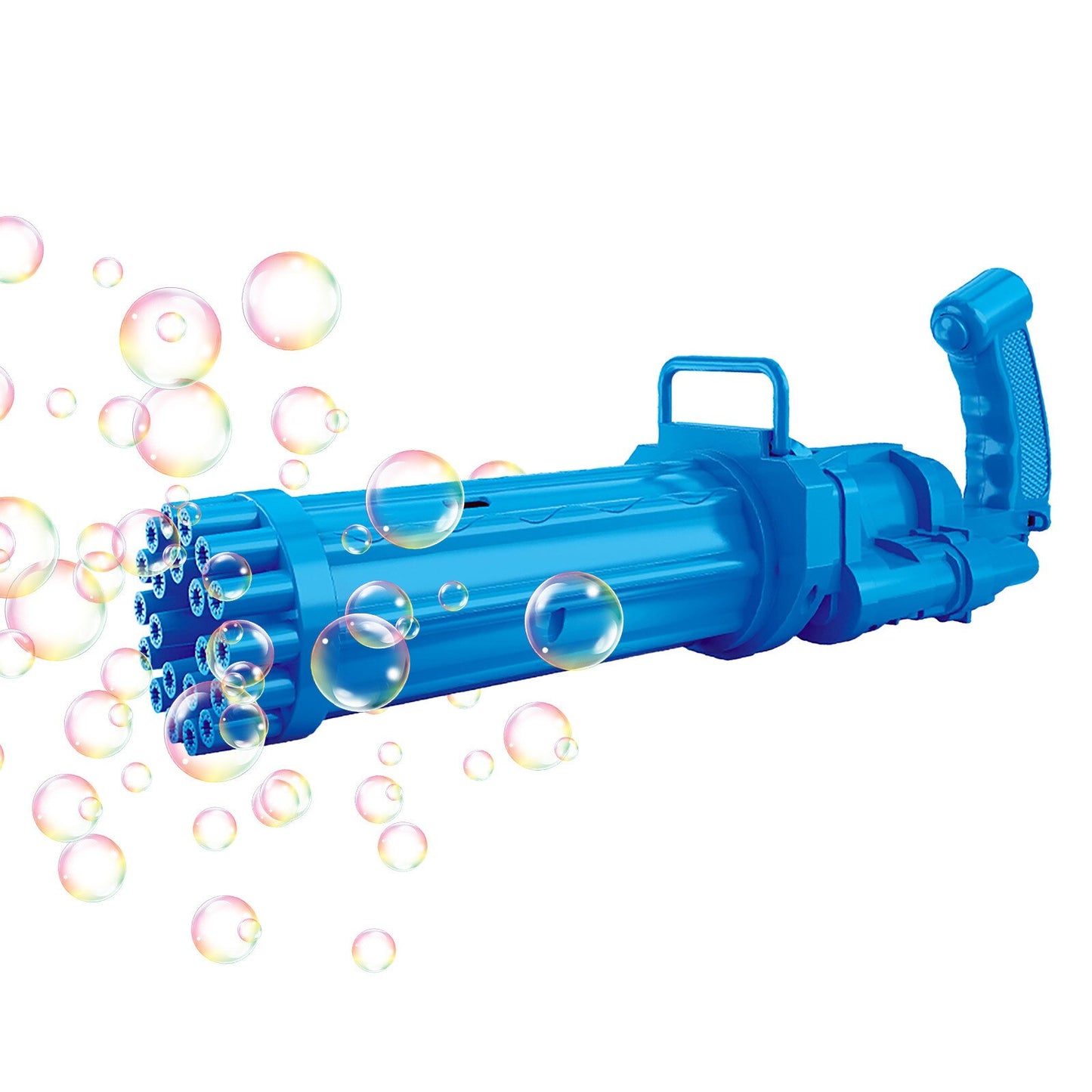 21 Holes Large Kids Gatling Bubble Gun Toys