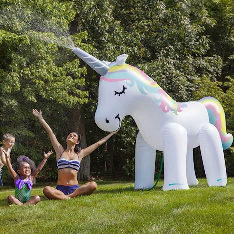 Inflatable Unicorn Water Spray