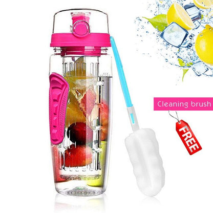 32 OZ Fruit Infuser Water Bottle