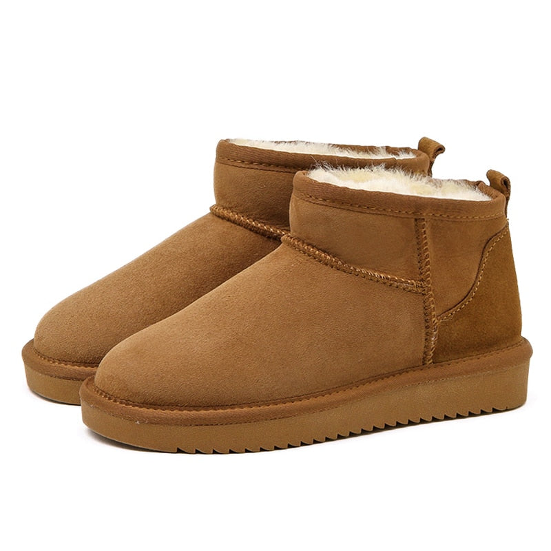 Sheepskin Snow Boots