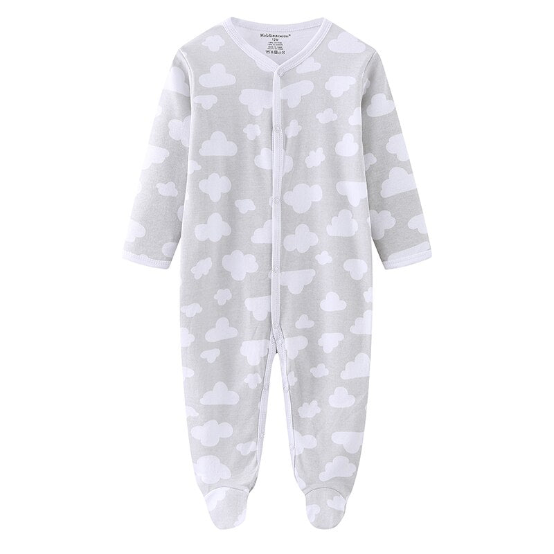 Cotton 1/3PCS Newborn Full Sleeve Autumn Clothing