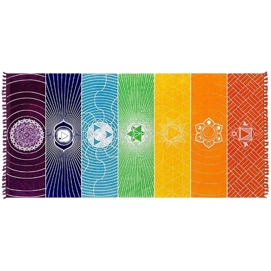 Polyester Bohemia Wall Hanging India Beach Yoga Mat