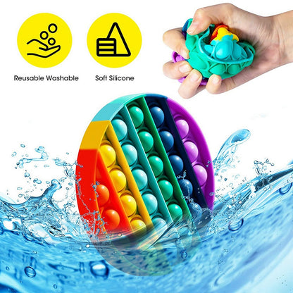 Push Pop Bubble Silicone Toy For Kids