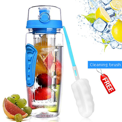 32 OZ Fruit Infuser Water Bottle