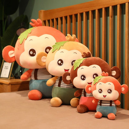 Kawaii Sitting Monkey Plush Toys