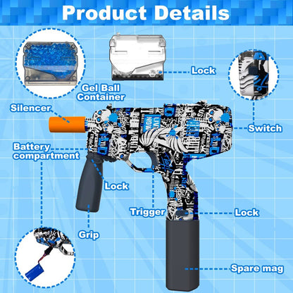 Ball Blaster Gel Shooter Gun Toy