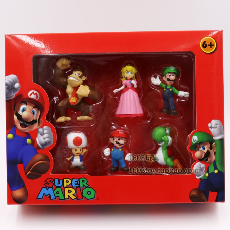 Super Mario Bros PVC Action Figure Toys