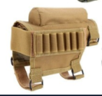 Hunting Gun Accessories Adjustable Rifle Shotgun Tactical Buttstock Cheek Rest Shooting Pad Ammo case Cartridges Holder Pouch