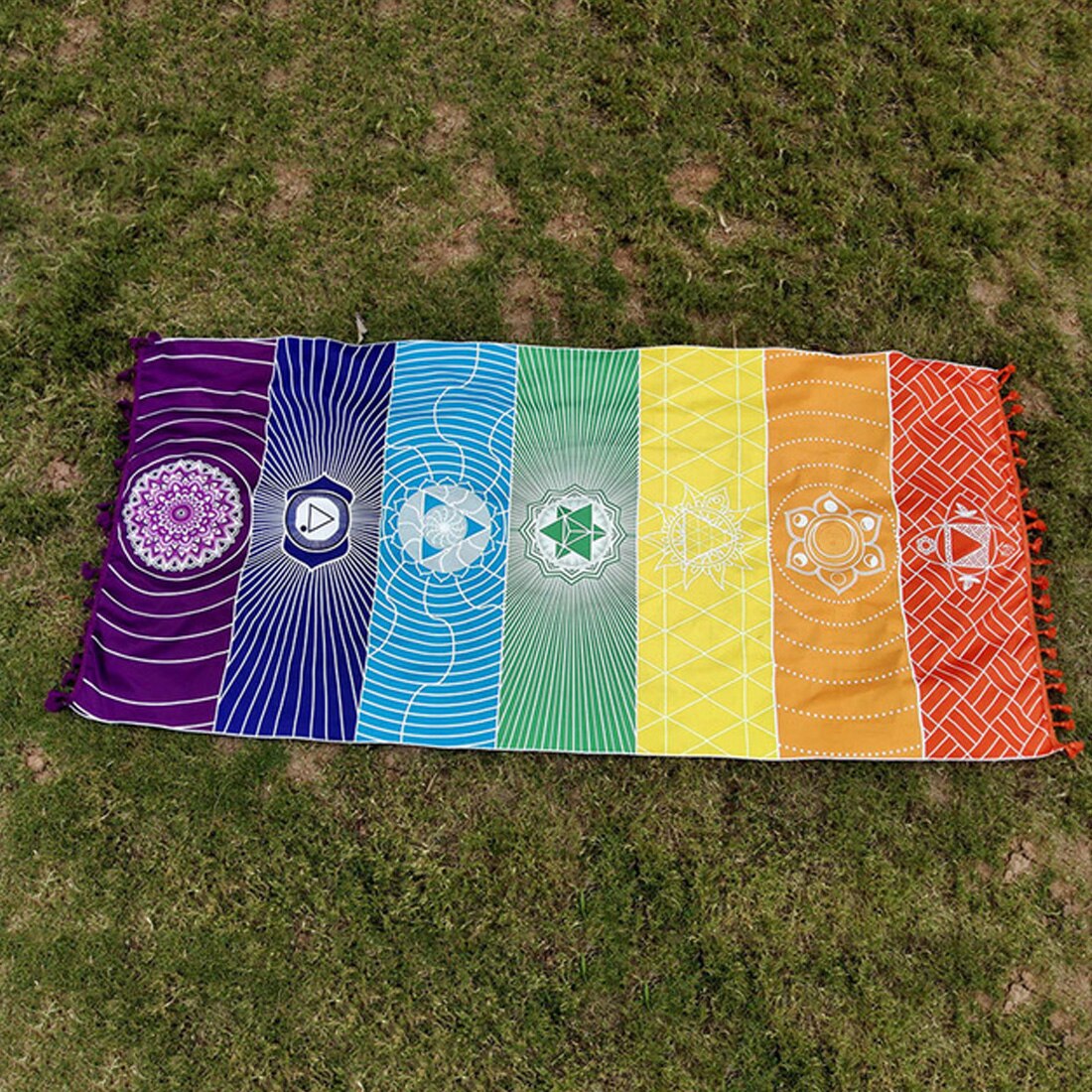 Polyester Bohemia Wall Hanging India Beach Yoga Mat