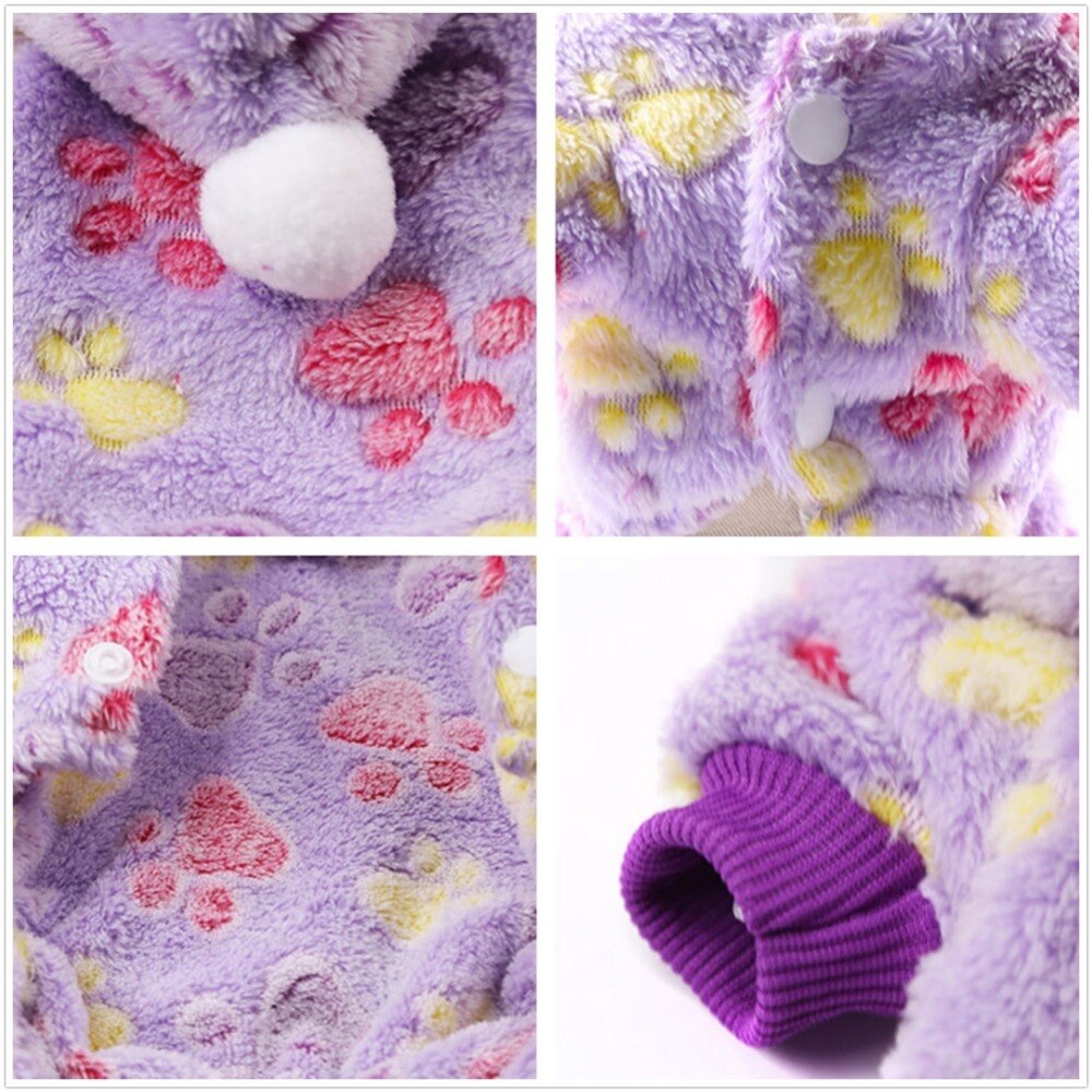 Dog Clothes Pajamas Fleece