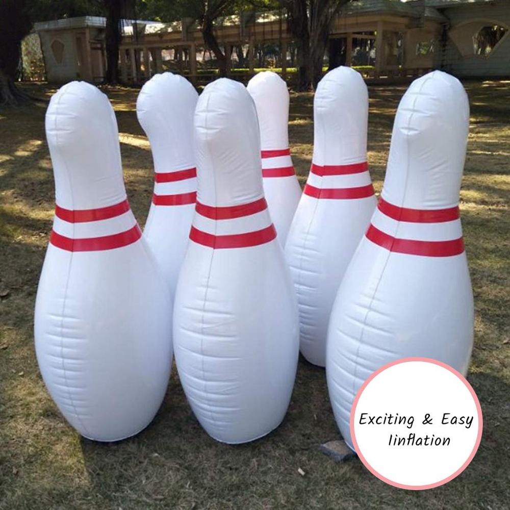 Giant Inflatable Bowling Set for Kids