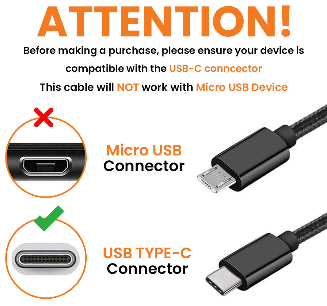 25w Type USB-C Wall Charger For Samsung