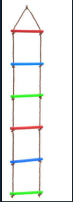 Ladder For Kids Ninja Warrior Obstacle Course